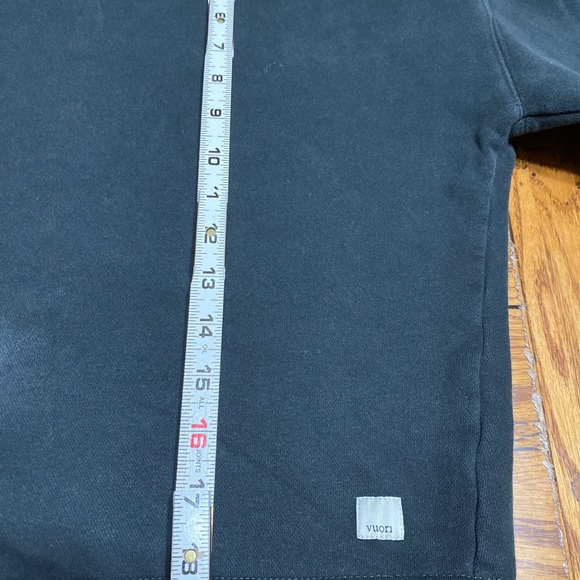 VUORI RESTORE CREWNECK SWEATSHIRT WASHED BLACK XS - Picture 5 of 10